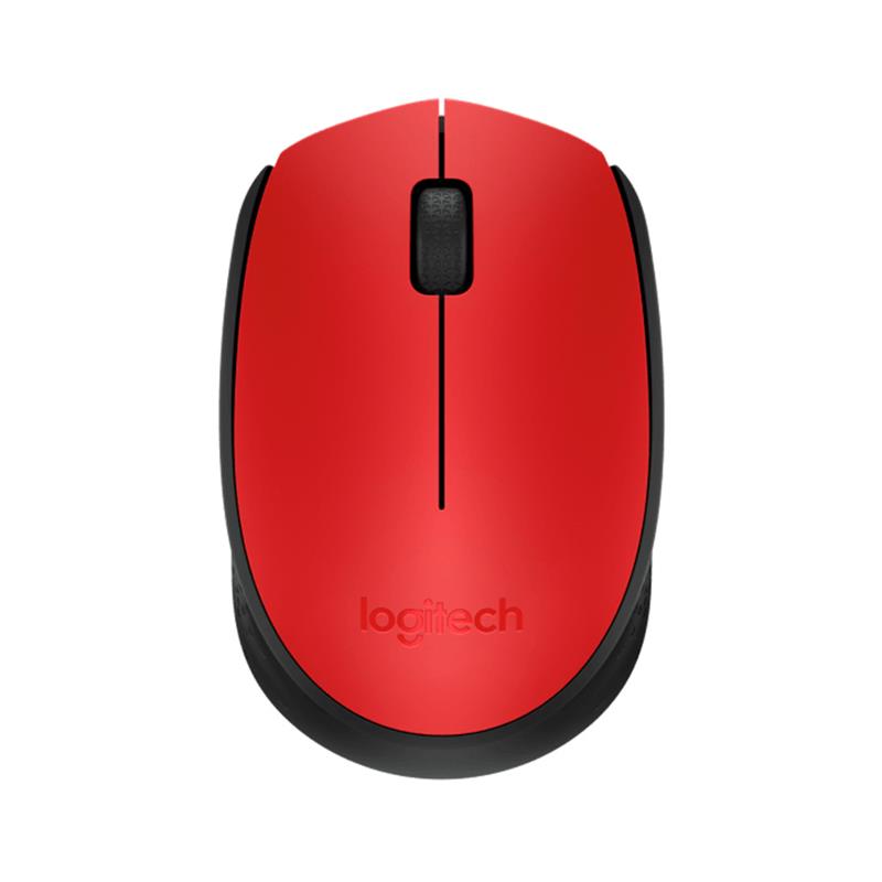 Mouse Inalámbrico Logitech M170 Red
