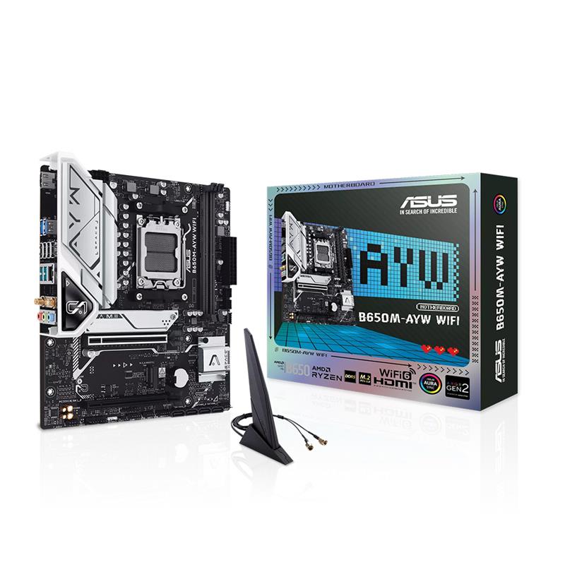 Motherboard ASUS B650M-AYW WIFI AMD Socket AM5 DDR5