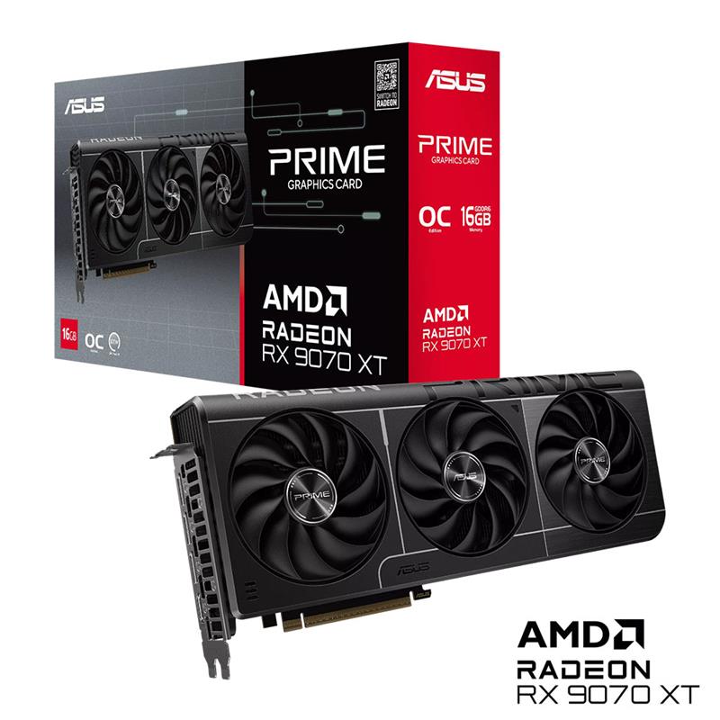 VGA ASUS Radeon PRIME-RX9070XT-O16G