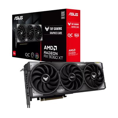 Placa de Video ASUS TUF Gaming Radeon™ RX 9060 XT 16GB GDDR6 OC Edition