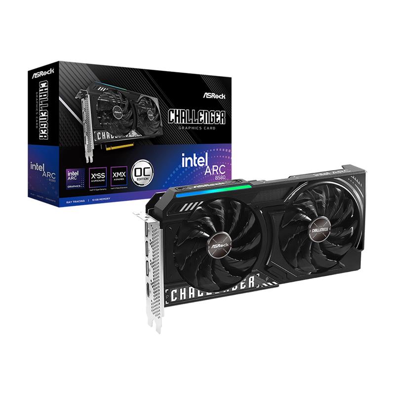 Placa de Video ASRock Intel Arc B580 Challenger 12