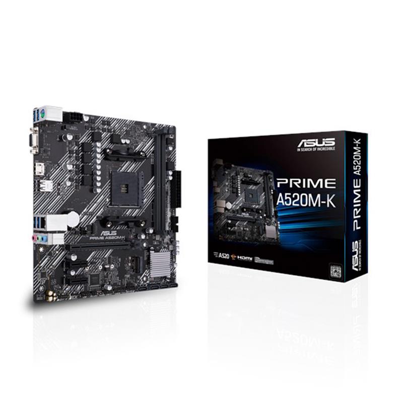 Motherboard ASUS PRIME A520M-K AMD Socket AM4 DDR4
