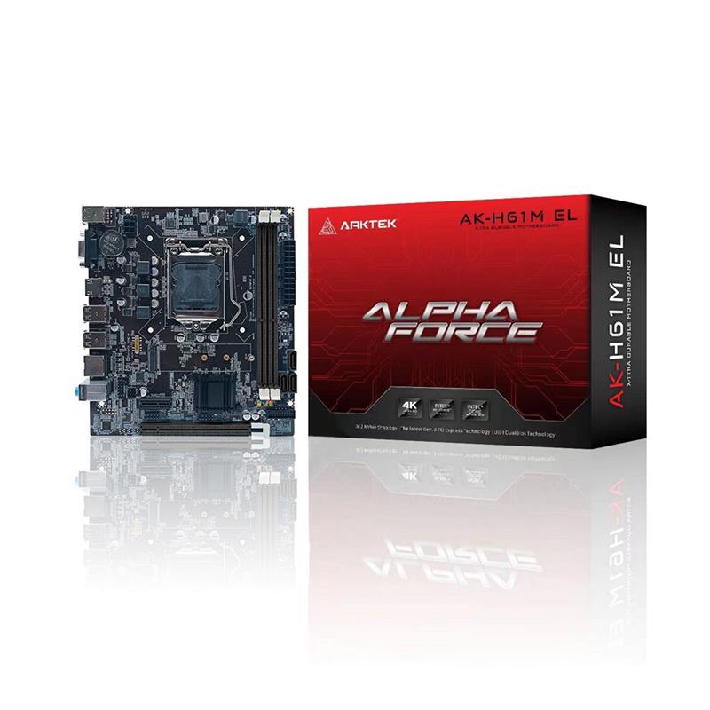 Motherboard Arktek AK-H61M EL VS Socket LGA1155 DDR3