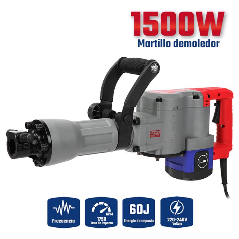 Martillo de Demolicion Profesional 1300W - WORKPRO
