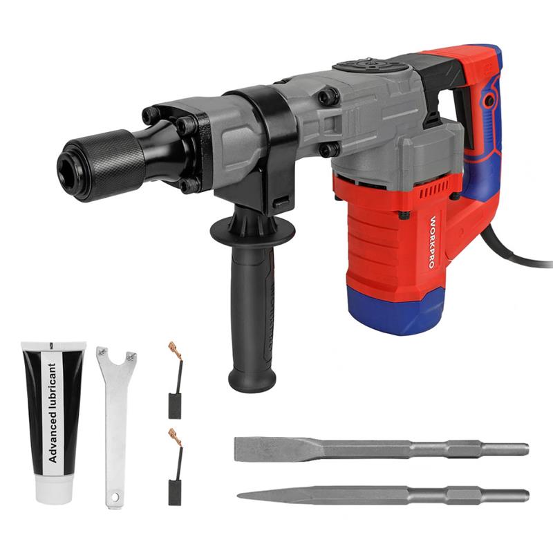 Martillo de Demolicion 1300W 20J (SDS-HEX 17MM) - WORKPRO