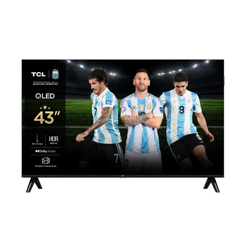 Smart TV TCL 43” QLED FHD 43S5K-F Google TV