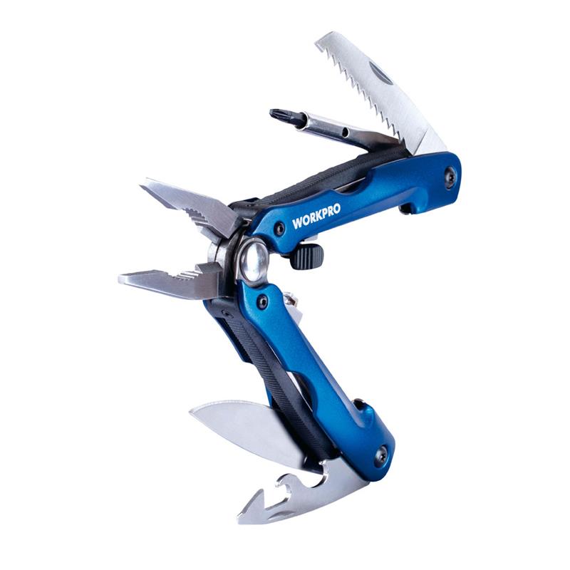 Pinza multiuso Retráctil De 10 Usos WORKPRO (W014005)