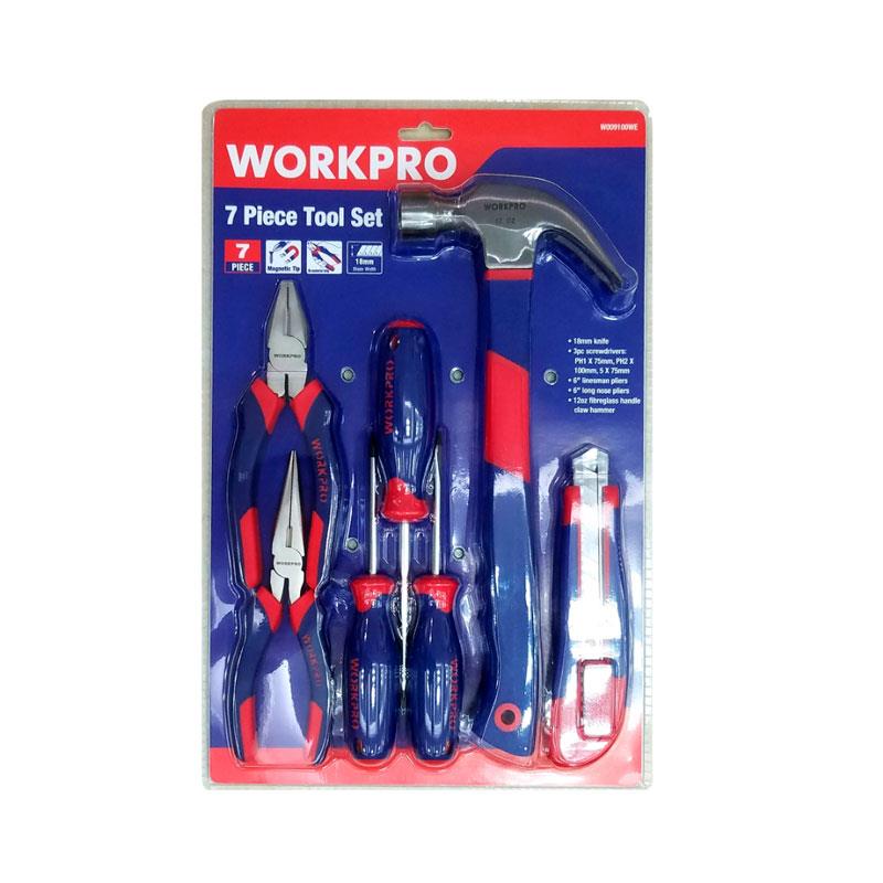 Kit De herramientas 7 piezas  WORKPRO 