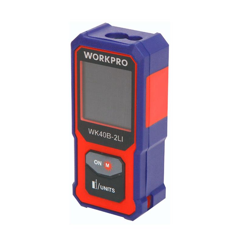 Medidor Laser Recargable 40 Metros Workpro 