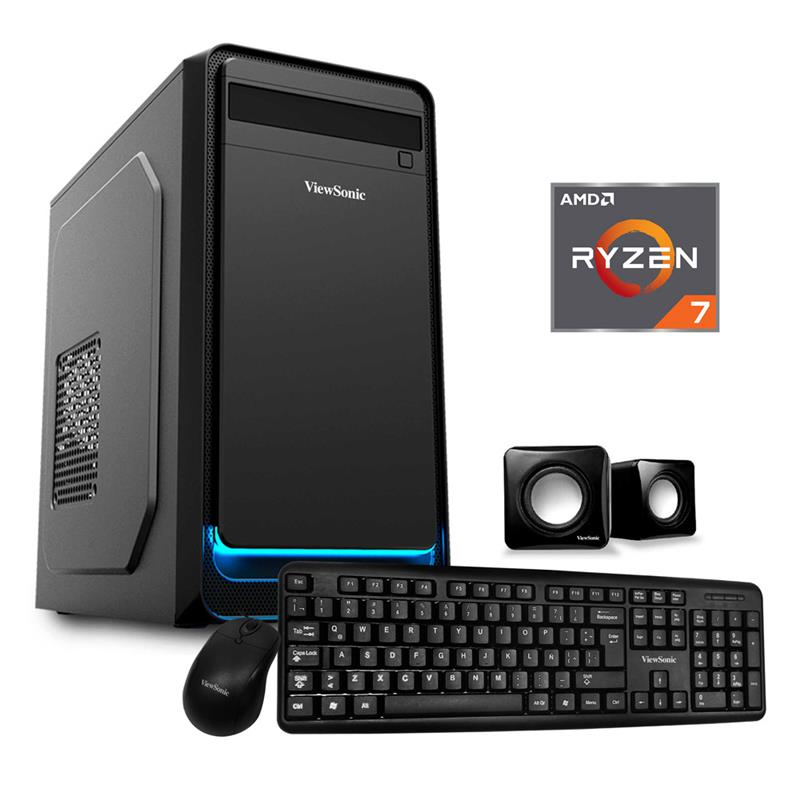 PC GAMER AMD RYZEN 7 5700G / A520M / DDR4 16GB / M.2 500GB / GAB KIT TMP