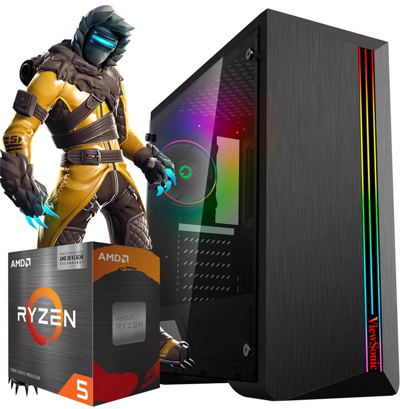PC GAMER AMD RYZEN 5 8600G / A620M / DDR5 16GB / NVME 500GB / GAB GAMER 2COOLER RGB / 500W 80PLUS